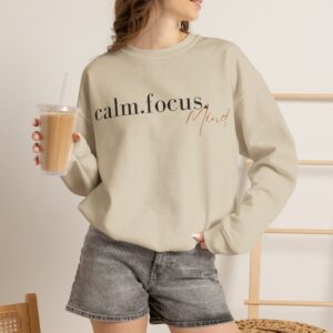 Calm Focus Mind Script | Crew Sweater